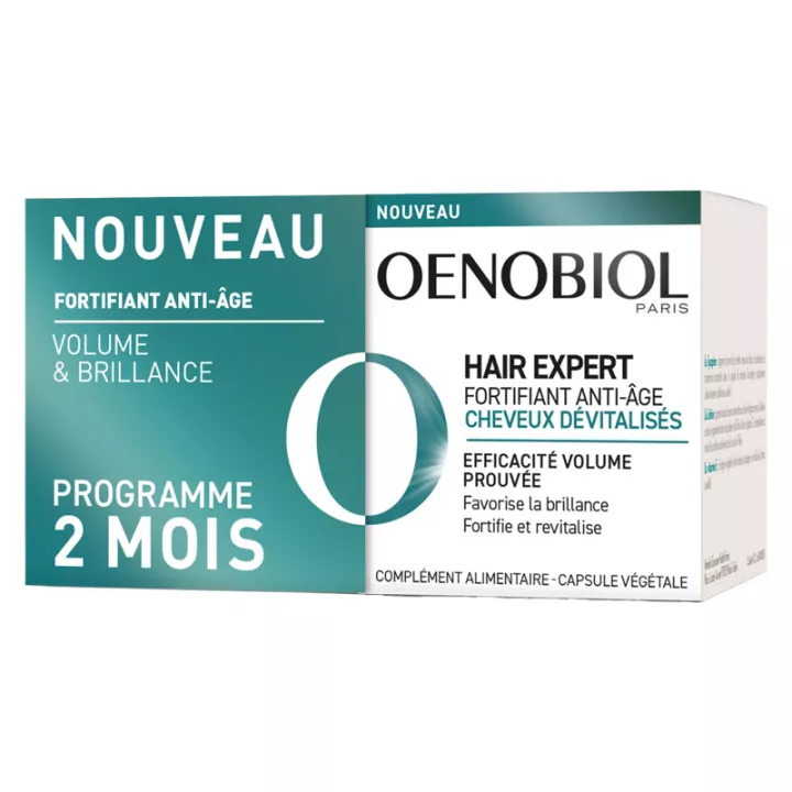 Oenobiol Hair Expert Fortifying Anti-Aging Devitalized Hair Capsules