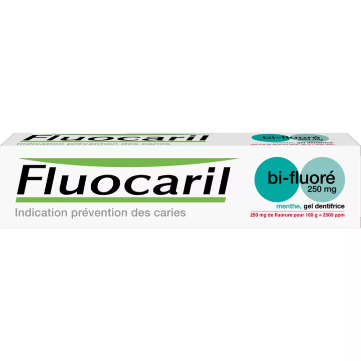 Fluocaril Bi-Fluoré 250mg Tandgel Mint 125 ml