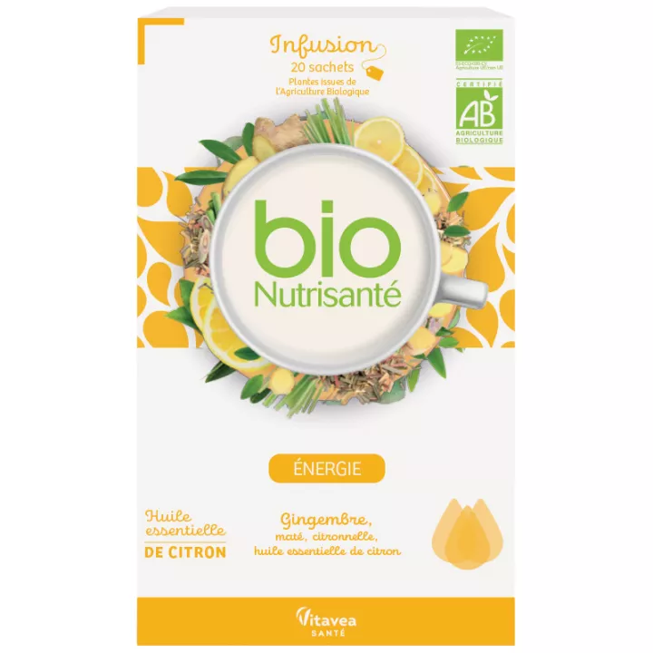 Vitavéa BioNutrisanté Energy Infusion 20 Sachets