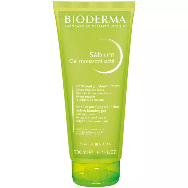 Bioderma Sebium Gel Espumoso Activo 200 ml