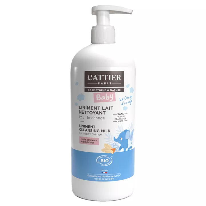 Cattier Linimento Leche Limpiadora Bebé 500 ml