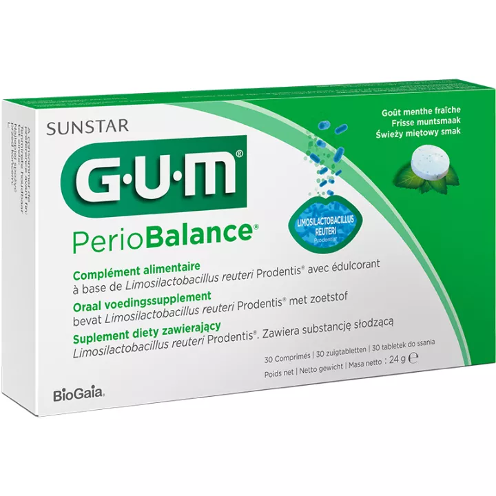 Sunstar Tandvlees PerioBalance 30 tabletten