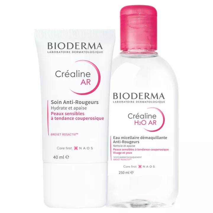 Bioderma Skincare Créaline Rotina Facial Anti-vermelhidão Suavizante