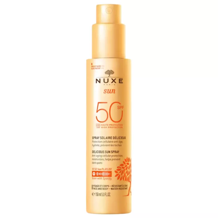 Nuxe Sun Spray Visage Et Corps SPF50 150 ml