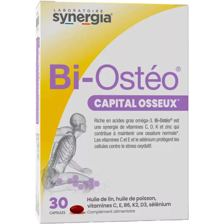 Synergia Bi-Ostéo Capital Osseux 30 cápsulas