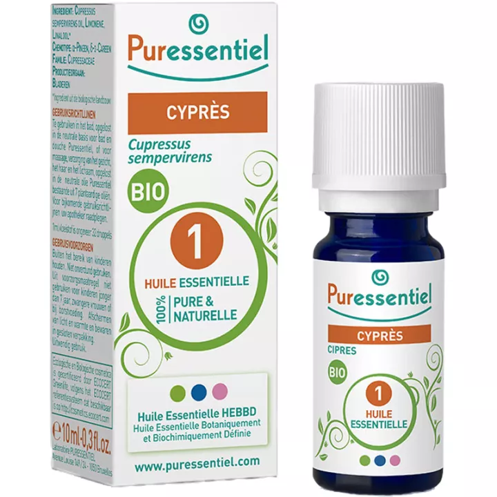 Puressentiel Aceite esencial orgánico de ciprés 10 ml