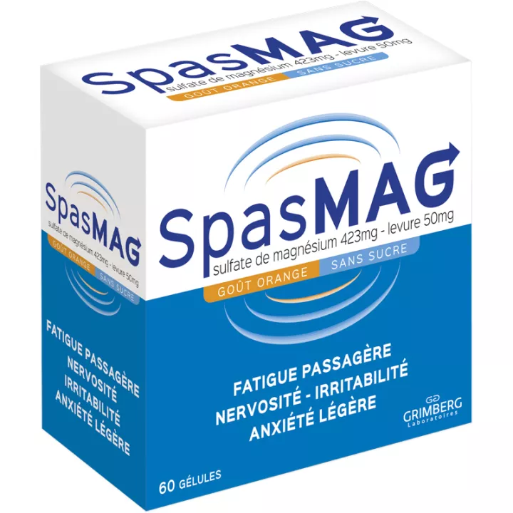 Spasmag Magnesio y levadura de cerveza