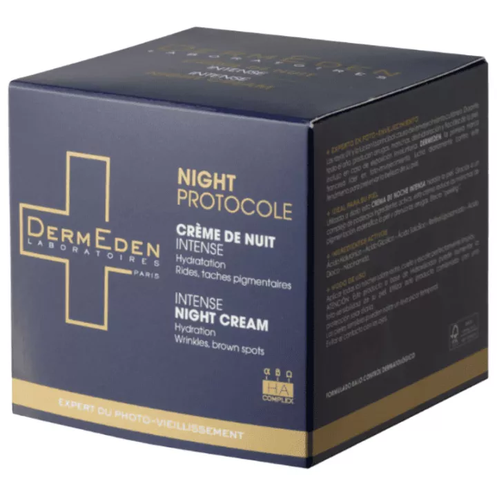 Crema de noche intensa DermEden Night Protocole 50 ml