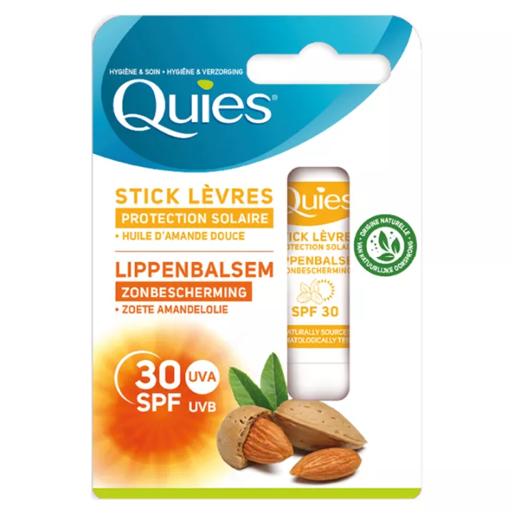 Quies Lippenpflegestift Sonnenschutz SPF30