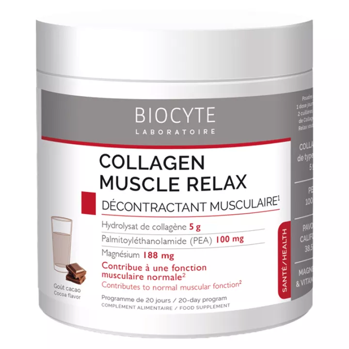 Biocyte Collageen Muscle Relax 220g poeder