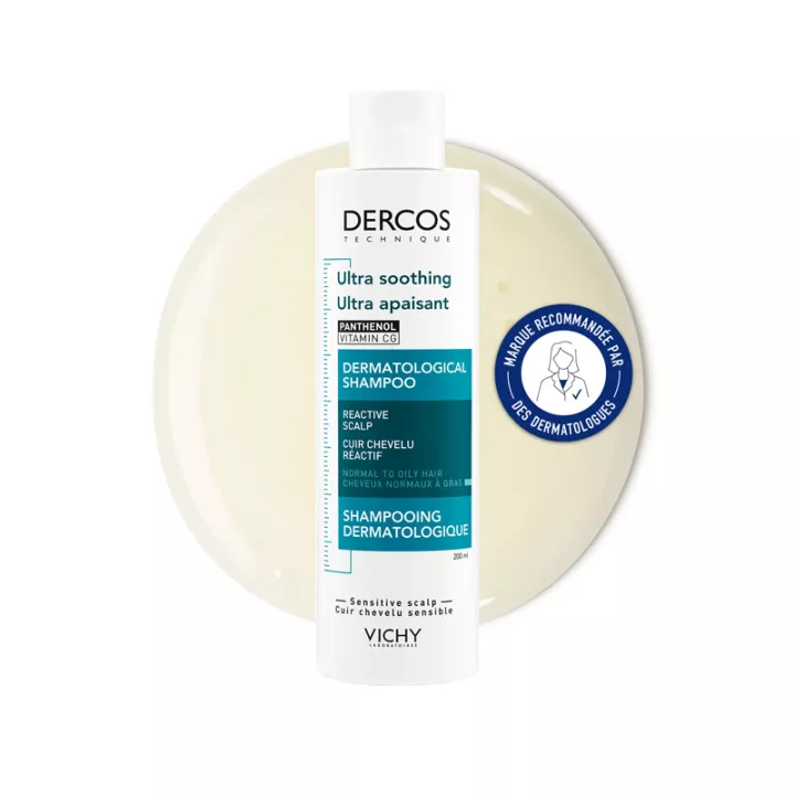 Dercos Ultra Soothing Dermatological Shampoo Oily Hair 200 ml