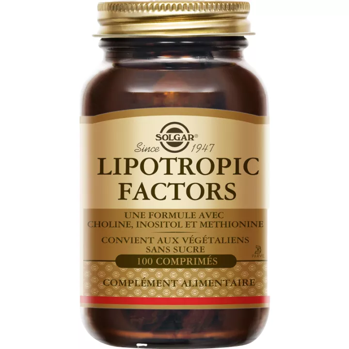 Solgar Lipotropic Factors 100 comprimidos