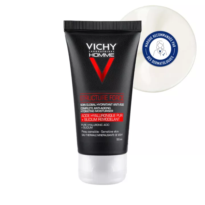 Vichy Homme Structure Force Global Moisturising Anti-Ageing Care 50 мл