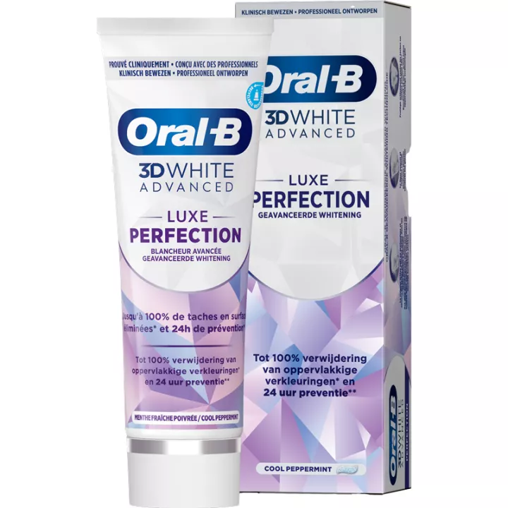 Oral B 3D White Luxe Perfection Tandpasta 75ml