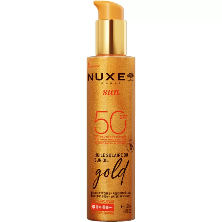 Nuxe Zon Huile Solaire Or SPF50 150 ml