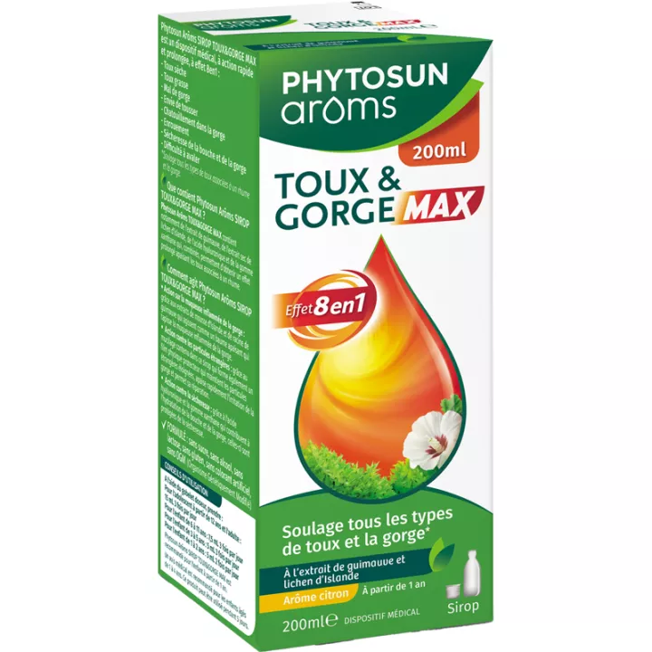 Phytosun Aroms Hoest & Keel Siroop