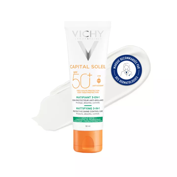 Vichy Capital Soleil Матирующий 3-в-1 SPF50+ 50 мл