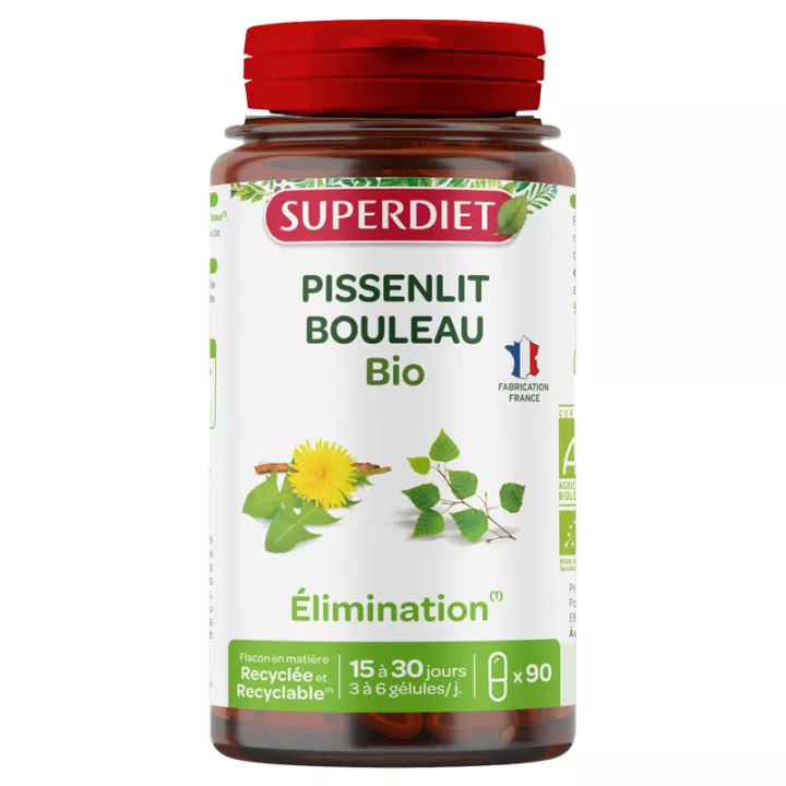 Superdiet Organic Elimination 90 Capsules