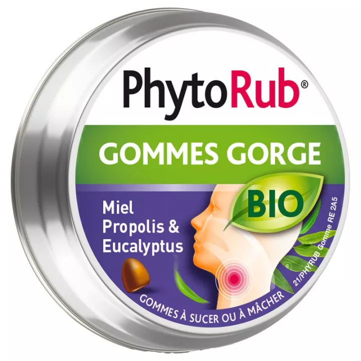 Nutreov Phytorub Gominolas Orgánicas para la Garganta 45 gomitas