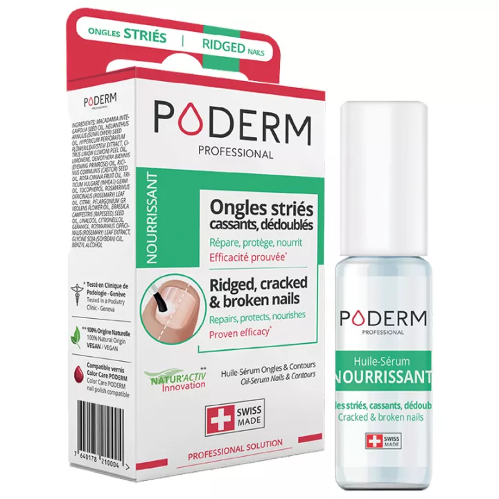 Poderm Nourishing Striped Cassant Nails 8 ml