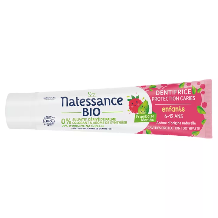 Natessance Organic Kids Pasta de dientes 6-12 años 75ml