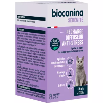 Biocanina Serenity Navulling Anti Stress Geurver Kat 45 ml