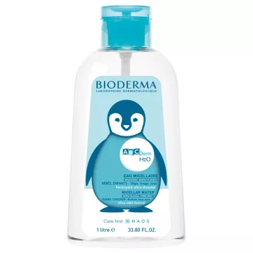 Bioderma ABCDerm H2O Água Micelar para Bebés - Crianças