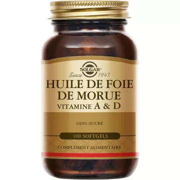 Solgar Huile de Foie de Morue Vitamine A & D