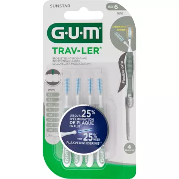 Cepillo Interdental Sunstar Gum Trav-Ler 2 mm