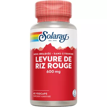 Solaray Red Rice Yeast 600 mg 45 capsules