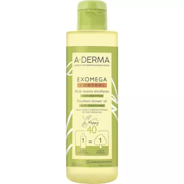 A-Derma Exomega Control Aceite Limpiador Emoliente