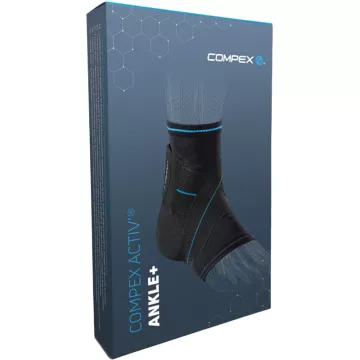 Cavigliera sportiva Compex-Activ-Ankle+ con cinghie