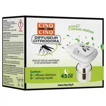 Cinq-Sur-Cinq Citriodora diffuser