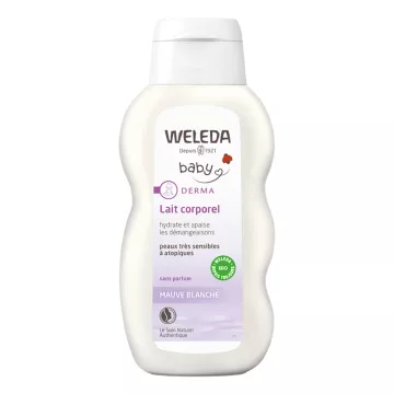 Weleda Bébé Mauve Blanche Derma Loción Corporal Bio 200 ml