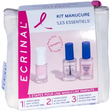 Kit de Manicura Ecrinal Les Essentiels 3 Pasos