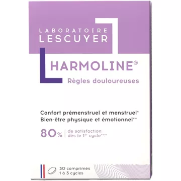 Lescuyer Harmoline Pijnlijke Menstruatie Premenstrueel & Menstrueel Comfort tabletten