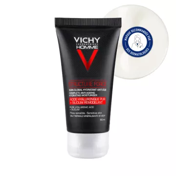 Vichy Homme Structure Force Globale feuchtigkeitsspendende Anti-Aging-Pflege 50 ml