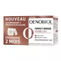 Oenobiol Perfect Bronze 2 em 1 Cápsulas Autobronzeadoras e de Proteção Solar