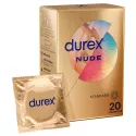 Durex Nude Standard Máximas Sensaciones