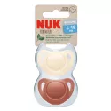 Chupeta de silicone Nuk For Nature 6-18 meses 