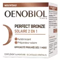 Oenobiol Perfect Bronze 2 em 1 Cápsulas Autobronzeadoras e de Proteção Solar