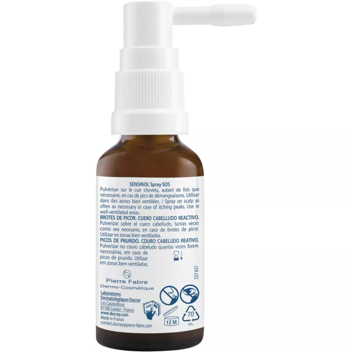 Sensinol Ducray SOS Jeukspray 30 ml