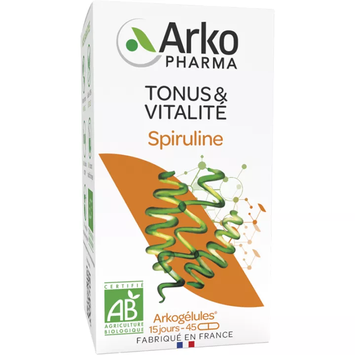 Arkogélules Spirulina Tonus und Vitalität Bio