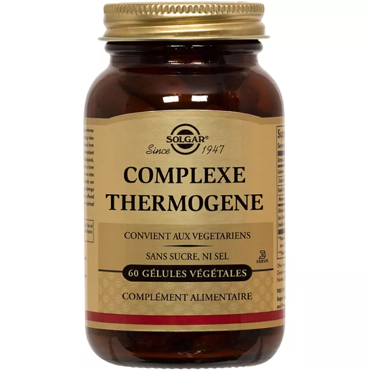 Solgar Thermogenic Complex 60 cápsulas vegetais