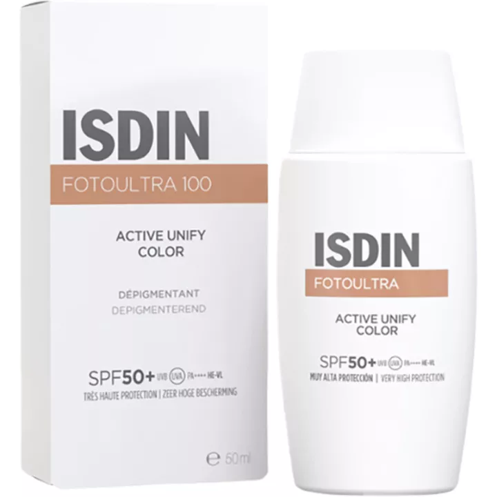 Isdin FotoUltra 100 Active Unify Color Fusion Fluido SPF50+ 50 ml