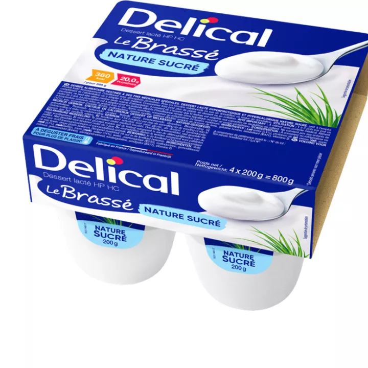 Delical Dessert Milch HP HC Le Brassé 4x200g