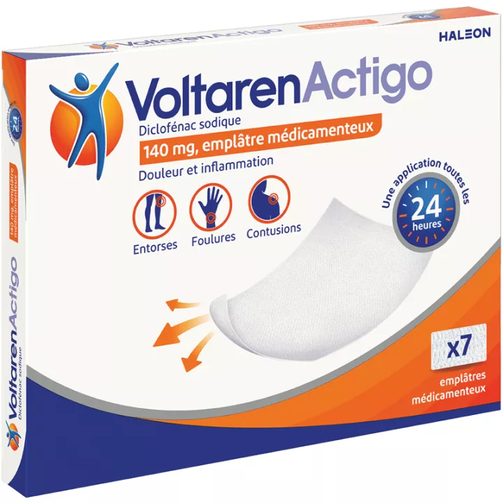 VoltarenActigo Medicated plaster 