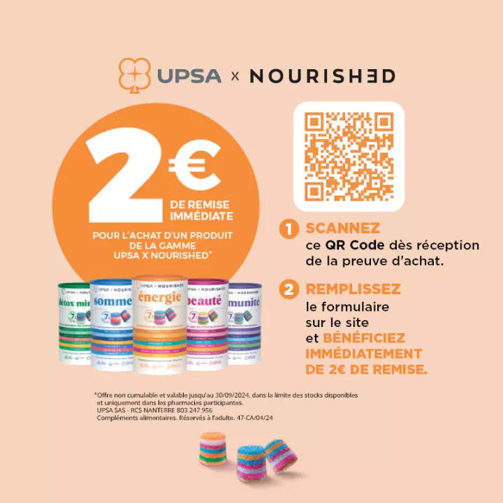 Upsa sonno nutrito 7in1 30 caramelle gommose