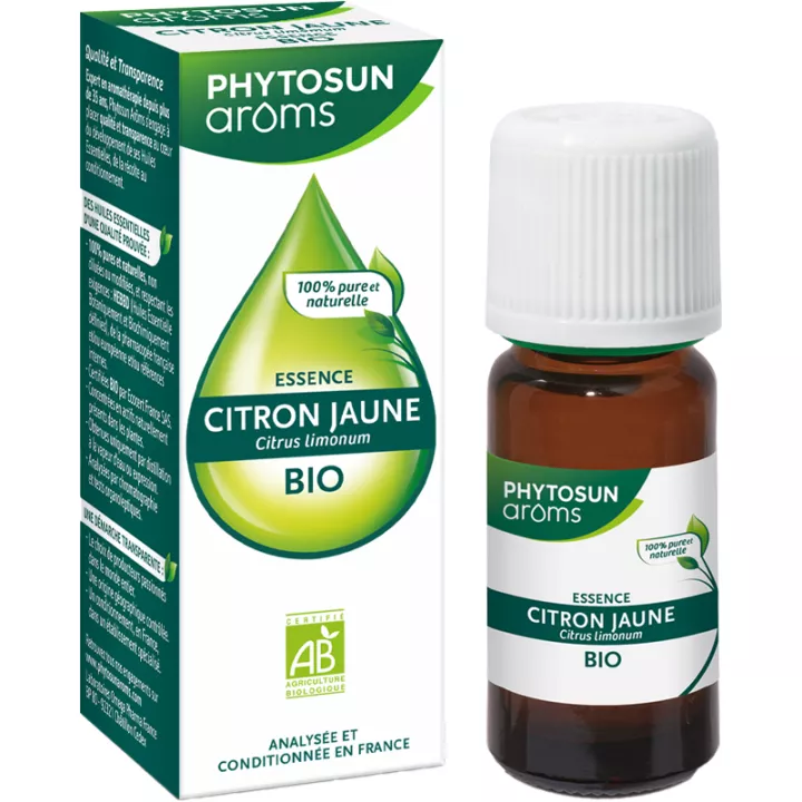 Phytosun Aroms Huile Essentielle de Citron jaune Bio