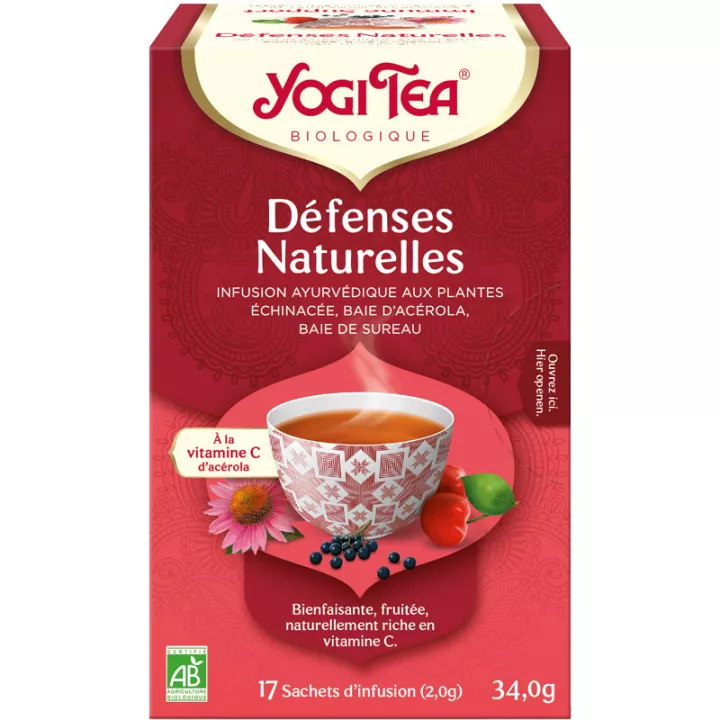 Yogi Tea Kräutertee Natürliche Abwehrkräfte Ayurvedischer Kräutertee 17 Beutel